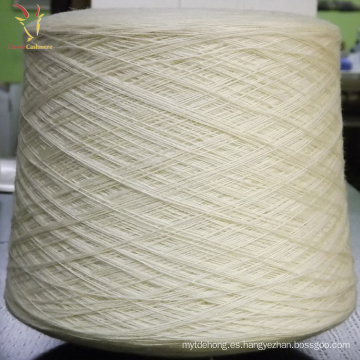 Comercio al por mayor Coloreado que hace punto el hilado de lana de cachemira